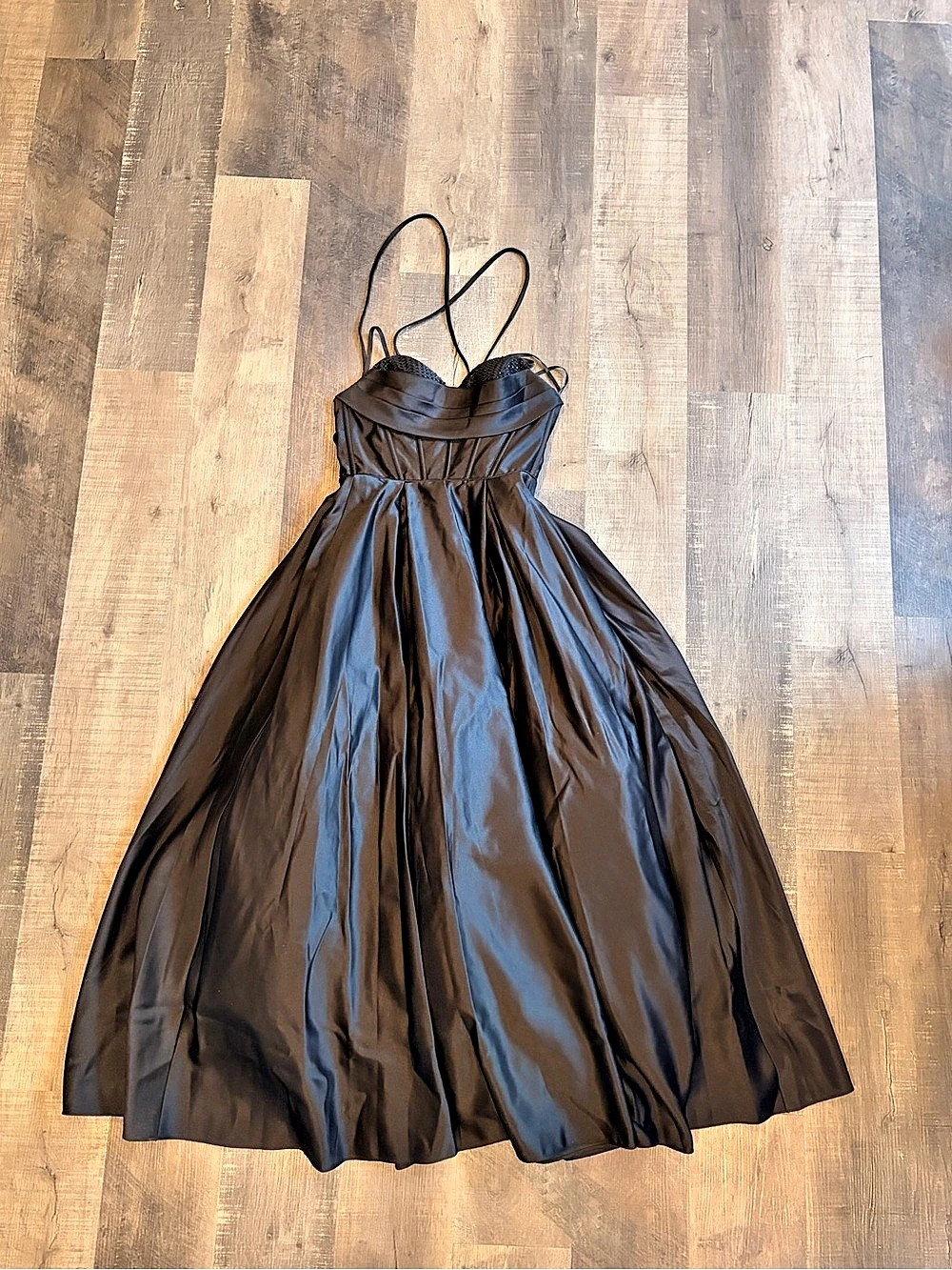 Blondie Nites Black Maxi Dress Size 3